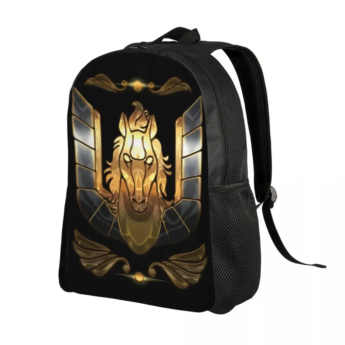 Saint Seiya Pegasus Bronze Backpack  School College Students Bookbag Fits 15 Inch Laptop Anime Knights of the Zodiac Bags