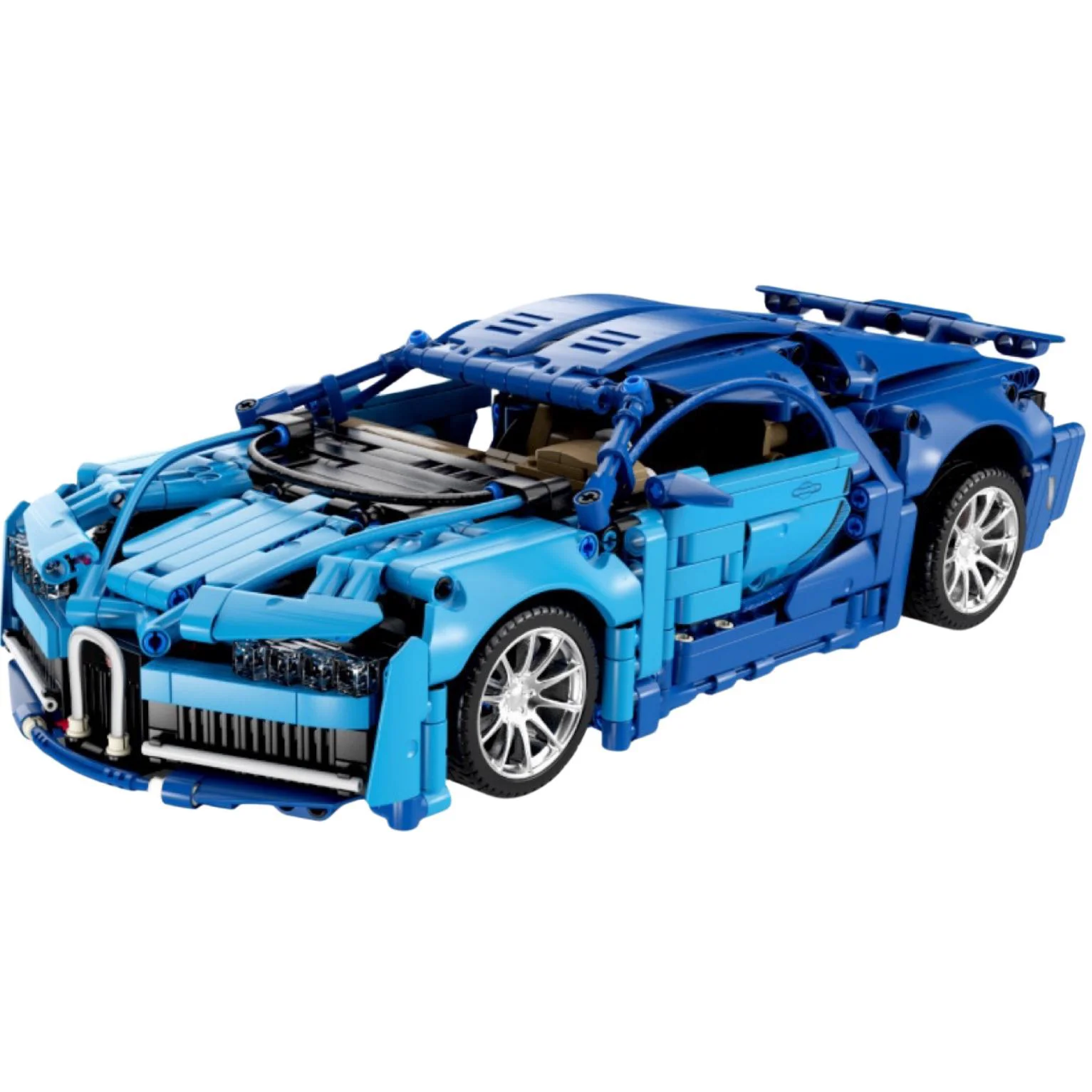 1408 PCS Mechanical blocks Racing Bugatti famous racing car models suitable for children and boys to assemble car toys