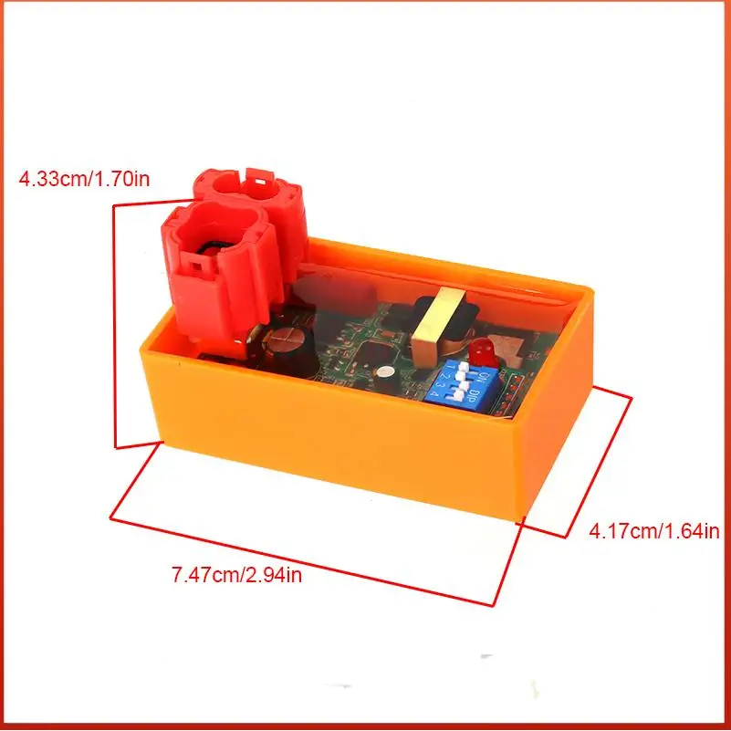 Hot sale NEW CDI RACING ZAMOSA 6PIN Adjustable Racing CDI Unit for GY6 DC 125, CB125 Motorcycles: Optimize Racing Performance