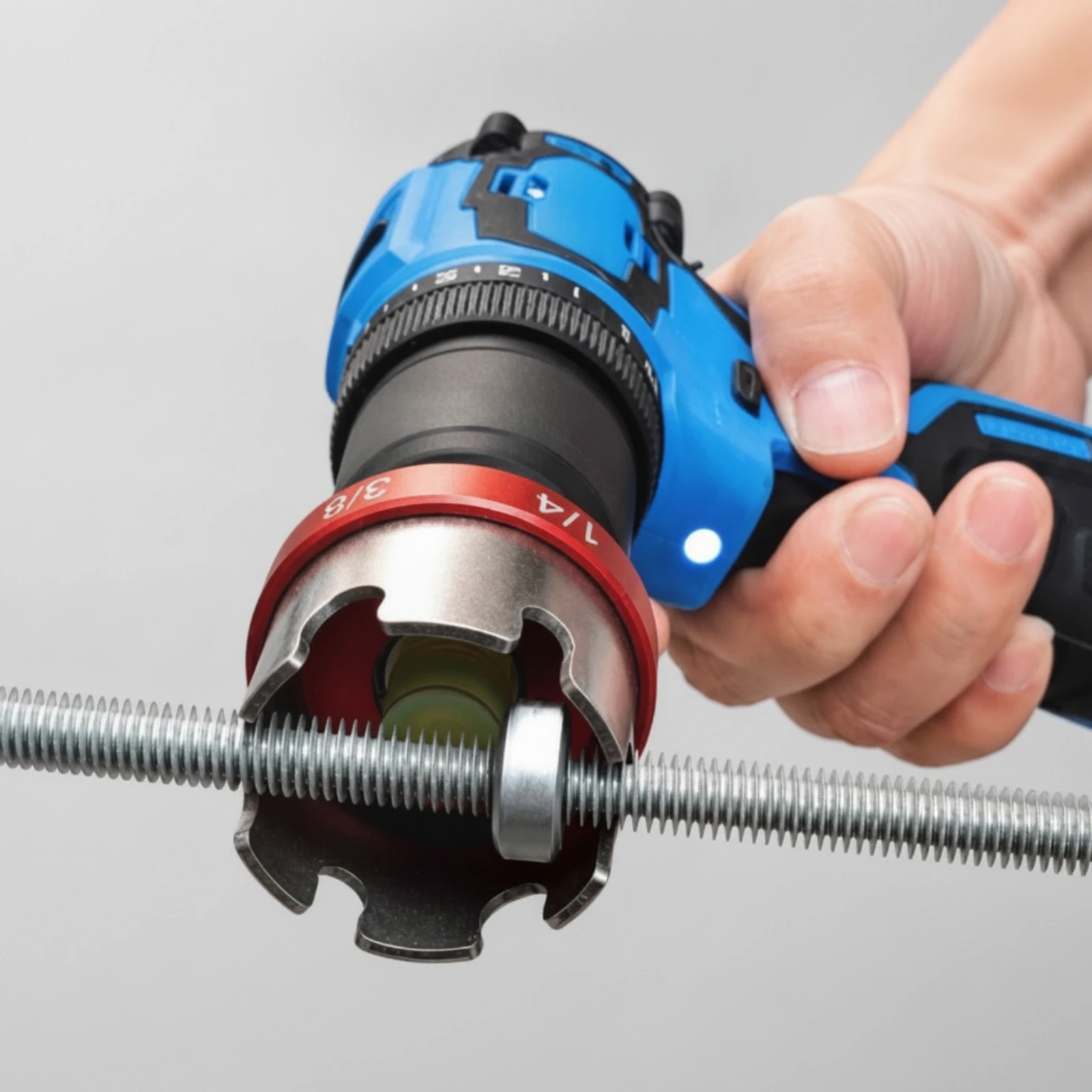 Nut-Removal Socket Drill Attachment Reusable Multi-Size Nut Socket with Hex Shank Hex Shank Nuts Driver User-Friendly Heavy-Duty