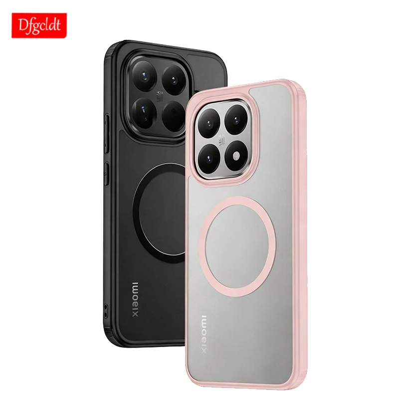 

Shockproof Case for Xiaomi 15T Pro 15T Magnetic For Magsafe Wireless Charging Magnetic Case for Poco F8 Ultra F8 Pro Back Cover