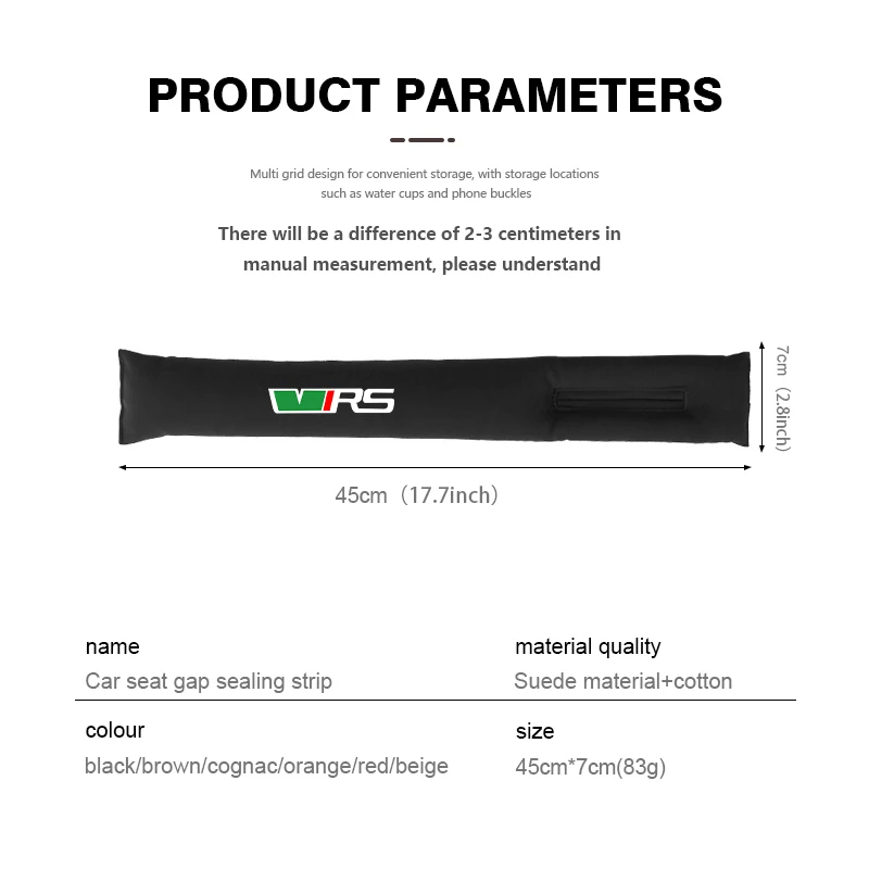 Universal Car Seat Gap Plug Filler Leak Proof Strip Pads For Skoda Octavia 2 3 Rapid Kodiaq Karoq Fabia Kamiq Superb MK3 view 6