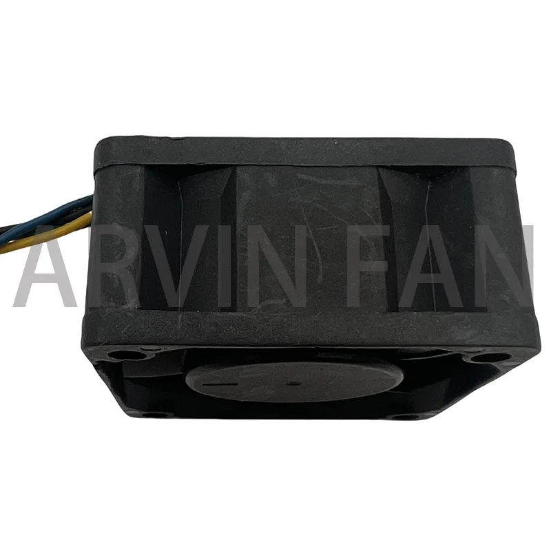 Imagem -03 - Ventilador de Refrigeração Silencioso R124020bl 40 mm 12v Pwm Cpu 1u 2u 4cm Rolamento de Esferas Duplo Silencioso Silencioso 5700rpm Novo