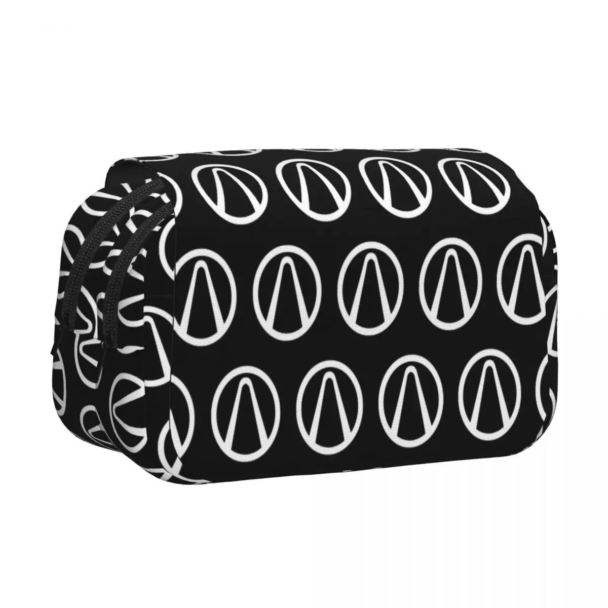Borderlands White Emblem Pencil Cases Pencil Pouch Hard Shell Leather Large Capacity Pen Box Pencil Bag for Boy Girl Gifts