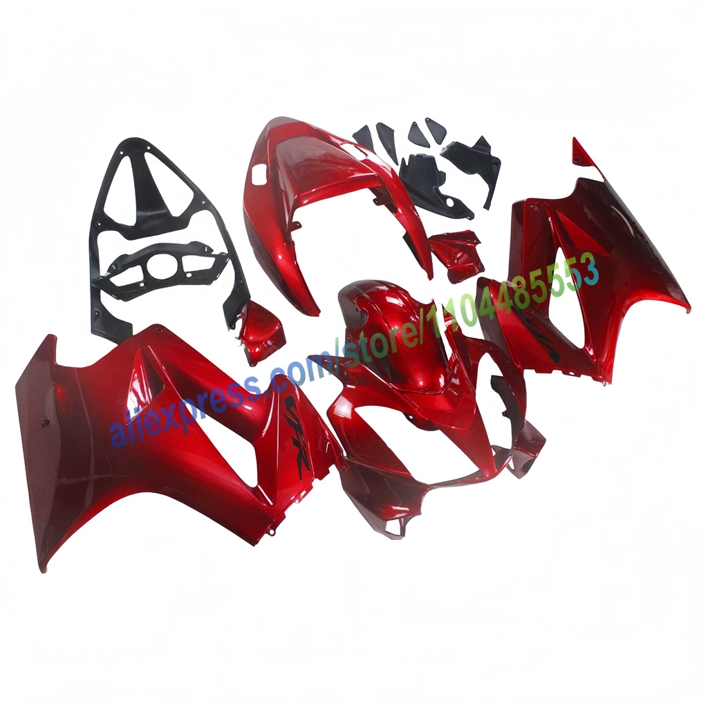 Motorcycle Body Kits For Honda VFR 800 VTEC 2002 - 2013 VFR800 Cherry Red ABS Injection Fairings - view 2