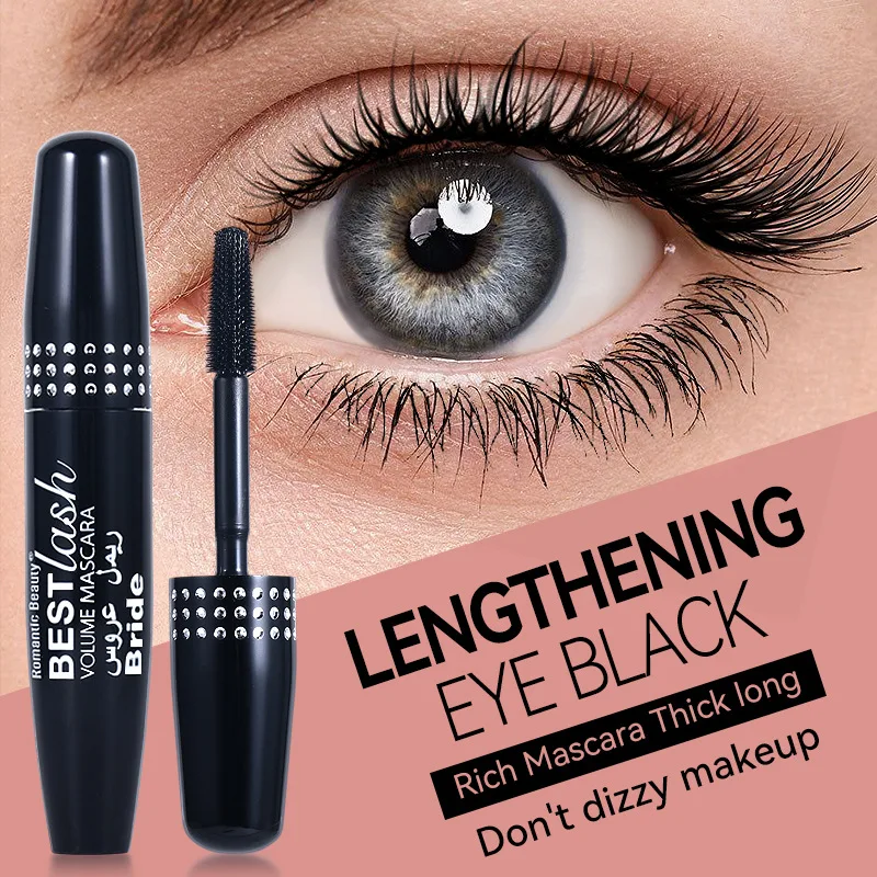 Mascara primaire pour cils longue durée, formule imperméable, effet d'allongement et bouclé, anti-taches, 24 heures d'usure pour cils naturels