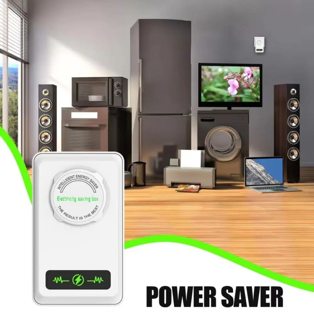 US/EU Adapter Electricity Saving Box Power Save Smart Electric Energy Saver Saver Cost Reducing Stable Performance