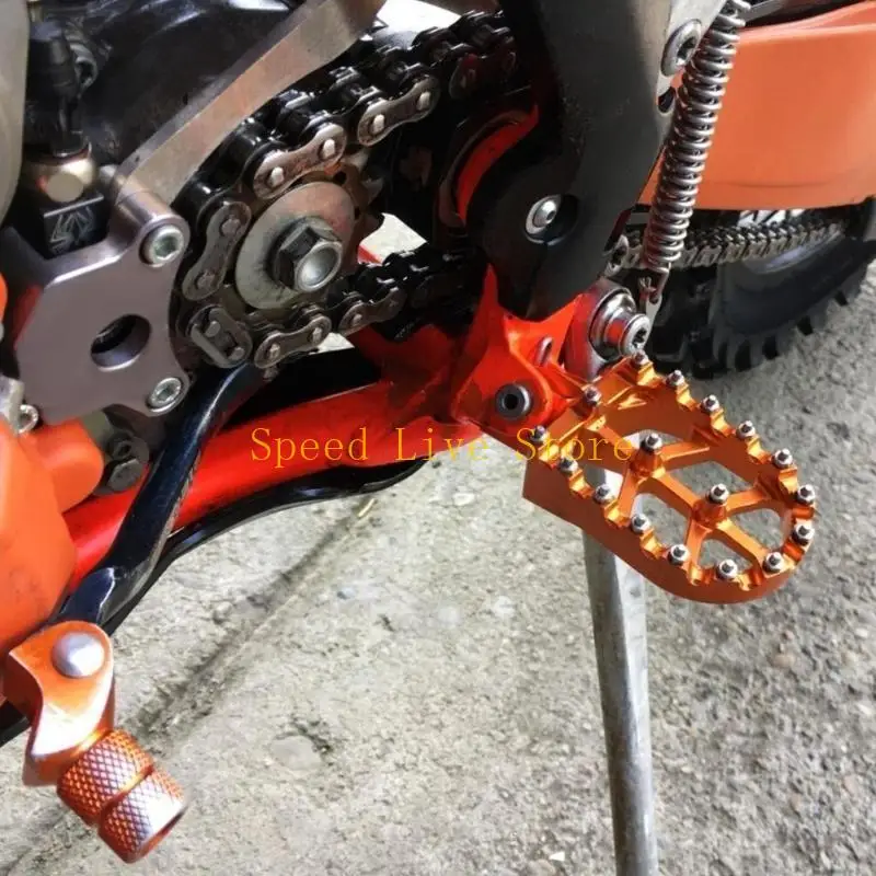 547C 2x Motorcycle Dirt Bikes Backfoot Foot Pegs Pedal for 65-990