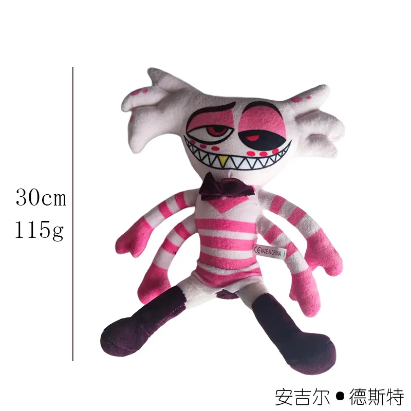 Peluche de Helluva Boss para niños, muñeco de peluche de Anime de Asmodeus Loona stoles Loo Land, muñeco de peluche de Blitzo, regalo de peluche