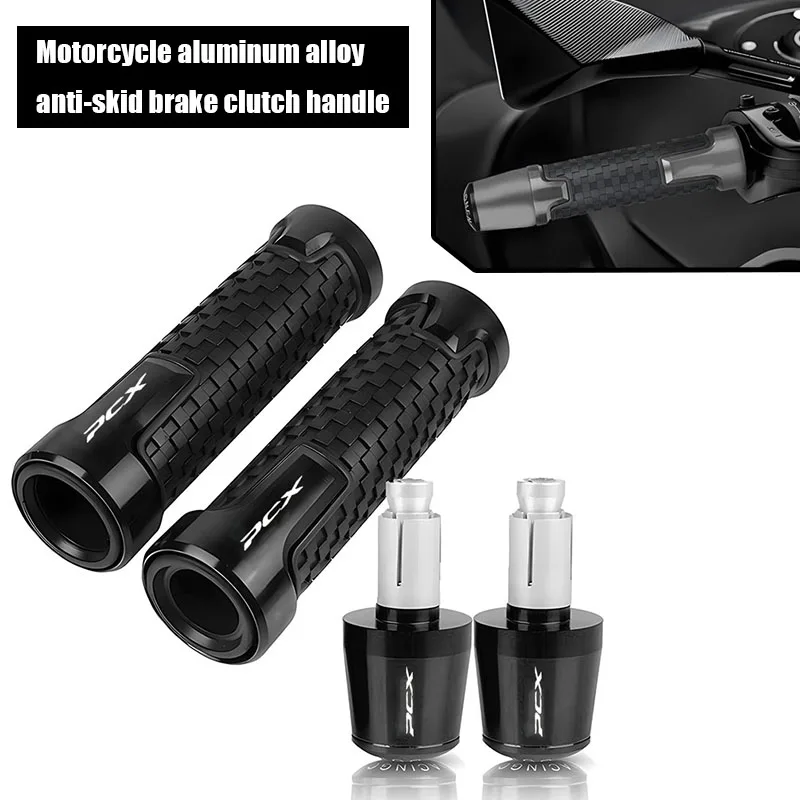 

Motorcycle Handlebar Hand Grips Handle Bar End Cap 8 colores For HONDA PCX 125 PCX125 PCX 150 PCX150