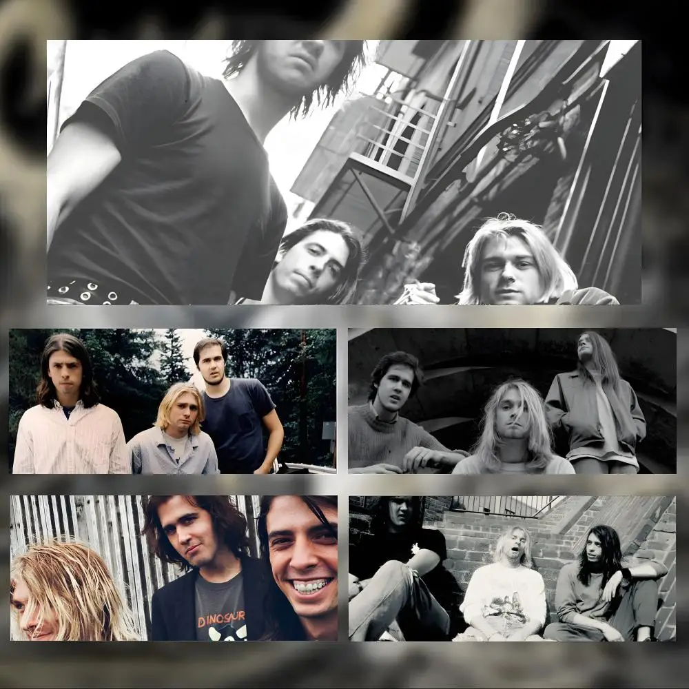 Nirvana Mouse Pad Large Thick Desk Pad Stitched Edges Gaming Mouse Mat for PC