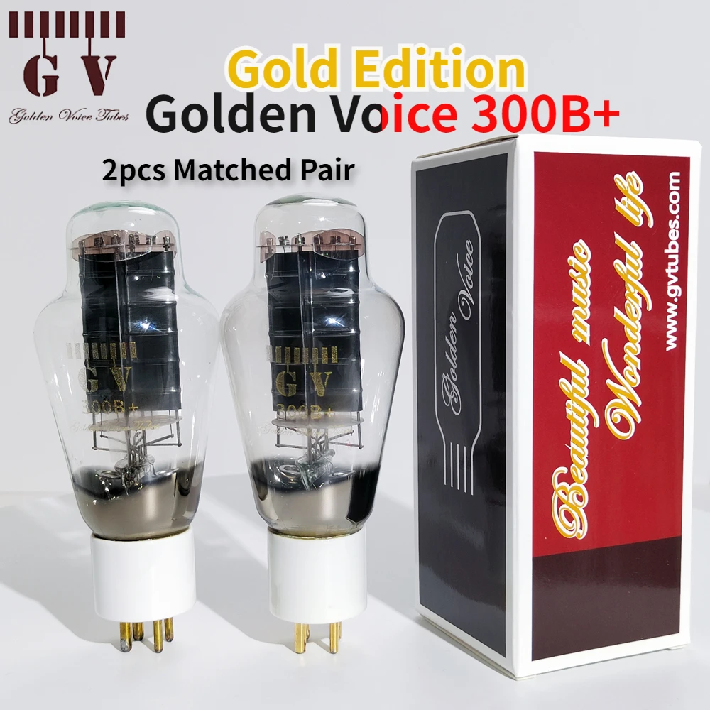 Golden Voice 300B 300B+ 300Bk Vacuum Tube Upgrade 300B 4300B 300BL 300B-T 300BS 300B-Z Tube Valve  Amplifier  Matched Quad