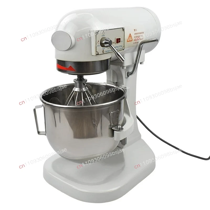 Egg Beater Commercial Mixer Dough Mixer Three Multifunctional Kneading Flour Filling Cream Fresh Milk Machine 5L