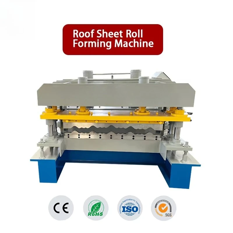 High definition Glazed Tile Roll Forming Machine Automatic Metal Roof Sheet Manufacturing Machine Manufacturer Africa Direct Sup