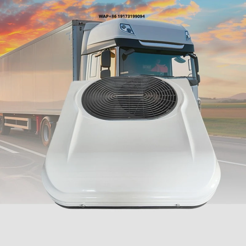 

Top-Mounted 12V/24V Battery Car Air Conditioner Scroll Compressor 7500-9000 BTU Cooling for Truck Van Parking Sleeper New 2-Year