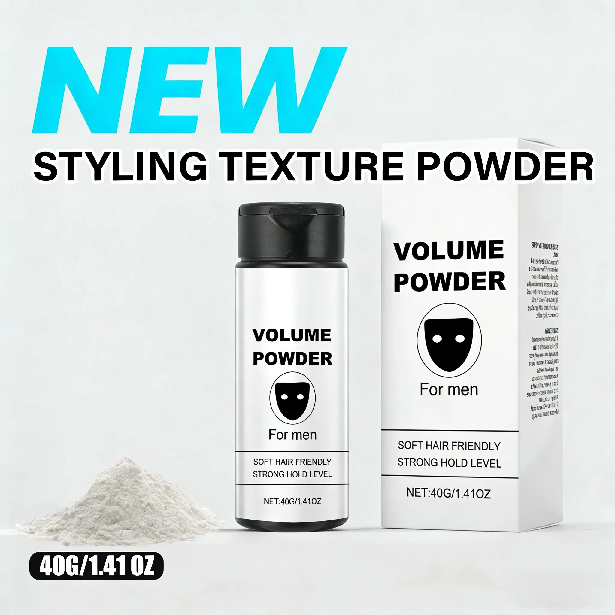

Styling Hair Texture Powder Long-Lasting Oil Control Fluffy Hair Powder Increase Hair Volume Enhancing Styling Treatment Salon