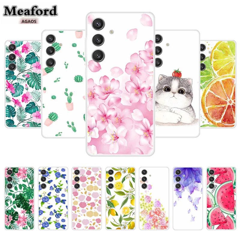 

Мягкая задняя крышка для Samsung S23 S 24 Ультра Силиконовые ТПУ чехлы для телефонов Samsung Galaxy S 23 Plus S24 FE прозрачный чехол