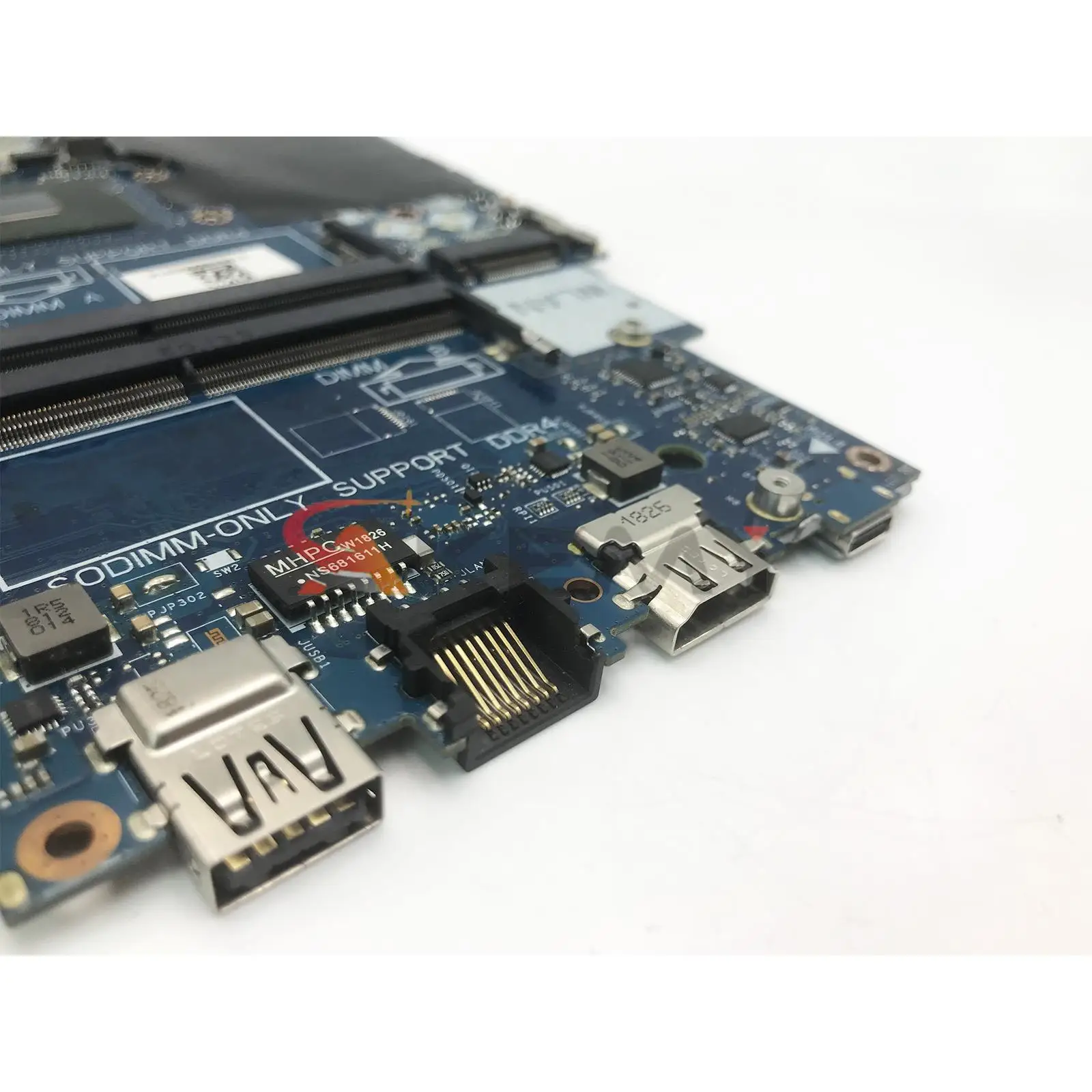 For DELL Inspiron 3490 3590 Notebook Motherboard LA-F115P 0P6JPD 09XJTY 09J1XM 0K6KNT I3 I5 6th/7th/8th DDR4 Laptop Mainboard