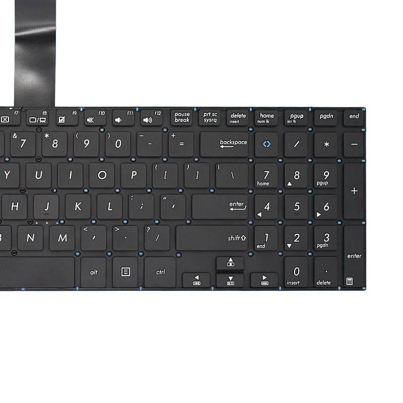 Teclado do portátil us/ru/russo, para asus vivobook s551 s551la s551lb v551ln s551l s551ln k551 k551l