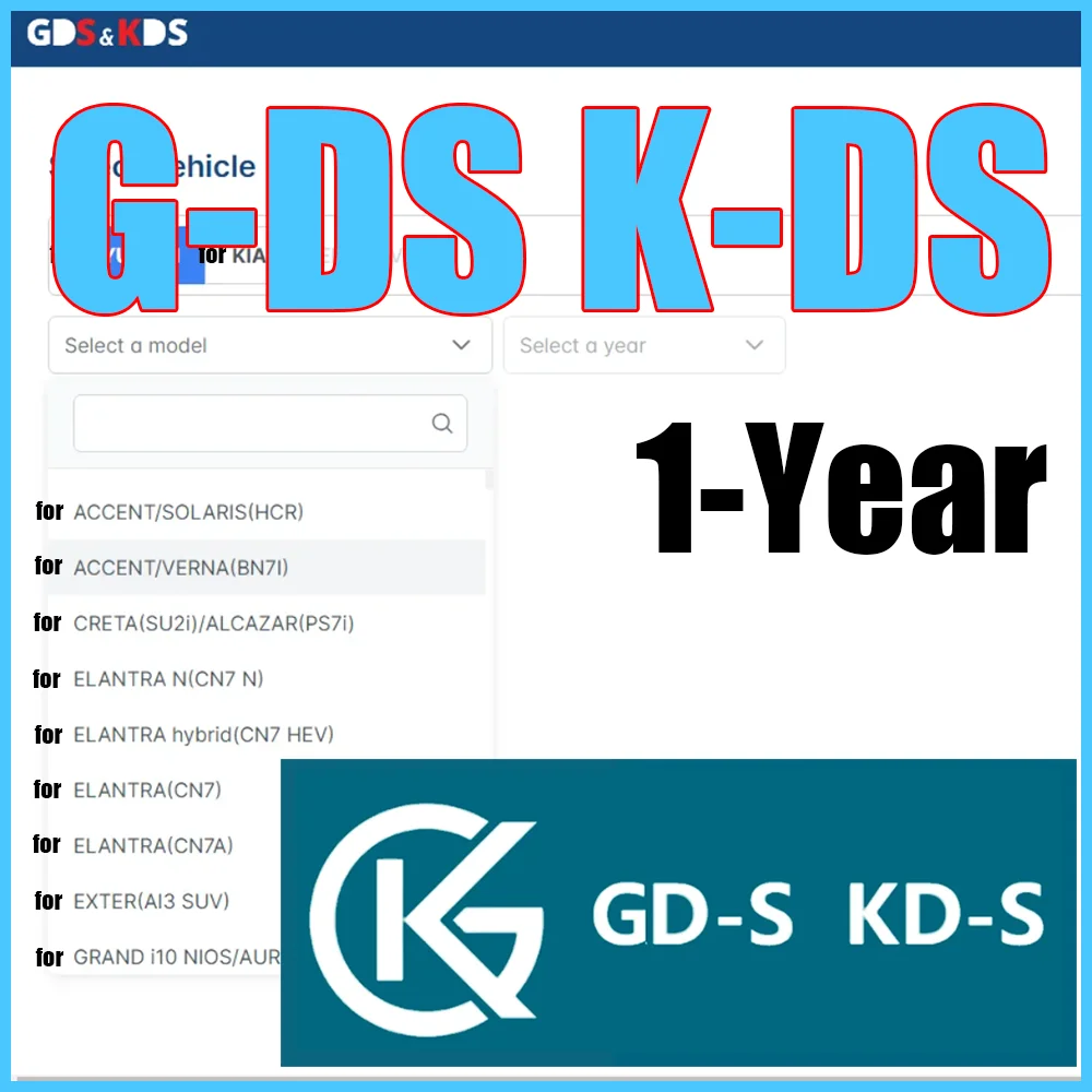 

For GDS KDS 1-year Online Account for Alldata Car Repair Software for G- DSK-DS 1 year Support Mobile/PC Login Software
