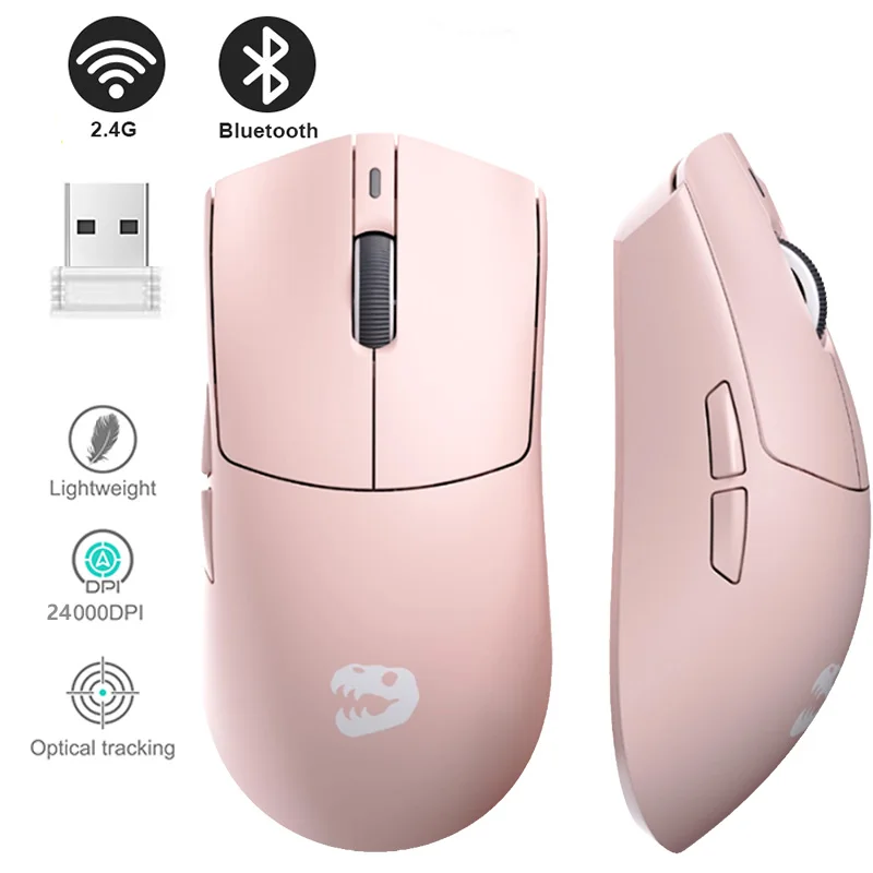 Wireless Gaming Mouse Pro Gamer 8000w Clicks 100w Side Keys Pc Accessories Rechargeable Ergonomic Laptop Computer Master Mouse