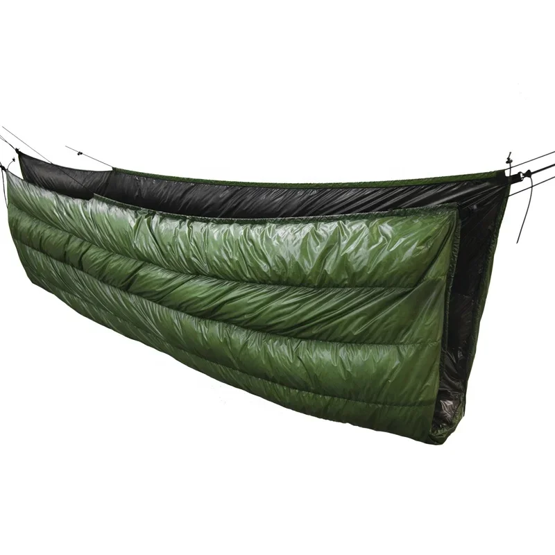 

Outdoor Duck Down Sleeping Bag Camping Blanket Warm Hammock Underquilt Sleeping Bag Travel Camping Down Hammock Underquilt