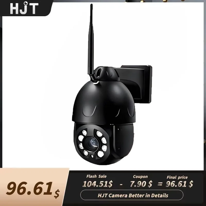 HJT 4K 8MP 5MP IP Camera Outdoor PTZ WIFI/4G 30X Zoom H.265 Dome Speed Night Vision IR 80M CCTV камера Home Surveillance
