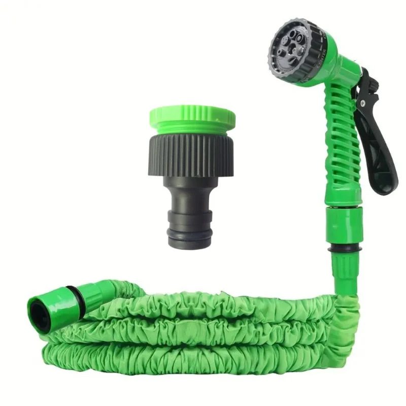 Garden Hose Expandable Magic Water Pipes Home Garden Watering Hoses High-Pressure Car Wash 7 Water Spraying Functions Water Gun