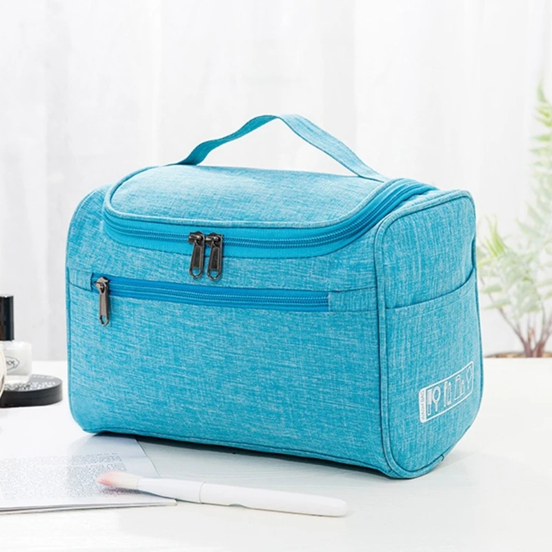 Waterproof Handbag Travel Bag Zipper Hand Carry Bag Women Cosmetic Storage Bag