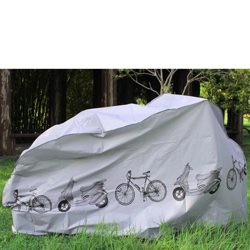 Rain Cover Rainproof Sunscreen Outdoor Anti UV 210x100cm Single Layer Motorcycle Electric Vehicle Bicycle Rain Protector Covers