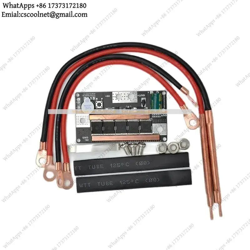 JS03 V8 lithium battery welding machine 12v18650 hand-held spot welder DIY full set of accessories control board touch welder