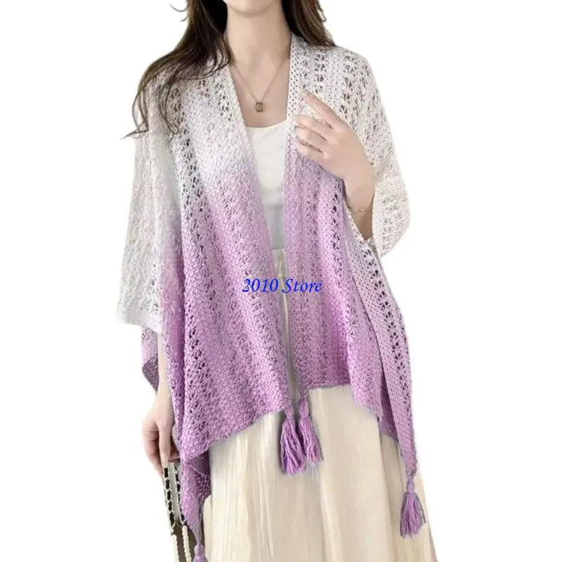 

F3MF мягкая воздухопроницаемость кардиганская обертка на плече