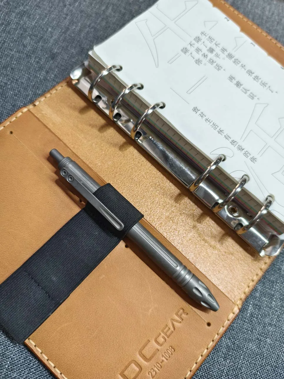 

1 шт., карманный инструмент EDC, шариковая ручка из титанового сплава с кнопкой и стержнем G2