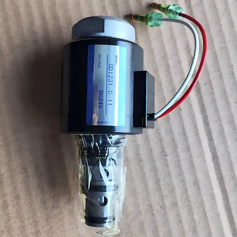 

DC24V Solenoid Valve for Wheel Loader Construction Machinery