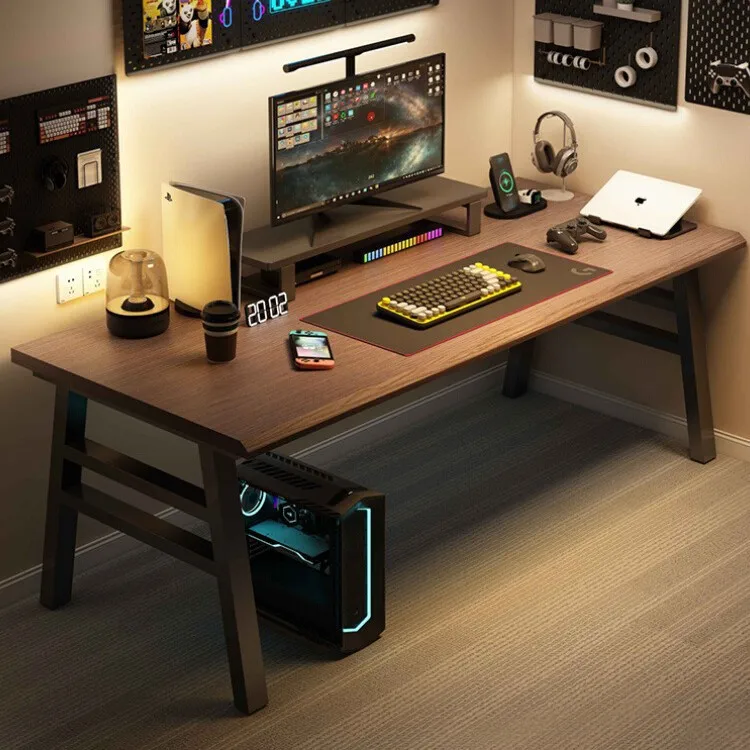 Solid wood desk Computer desk Desktop student home study writing table Bedroom desk Workbench table