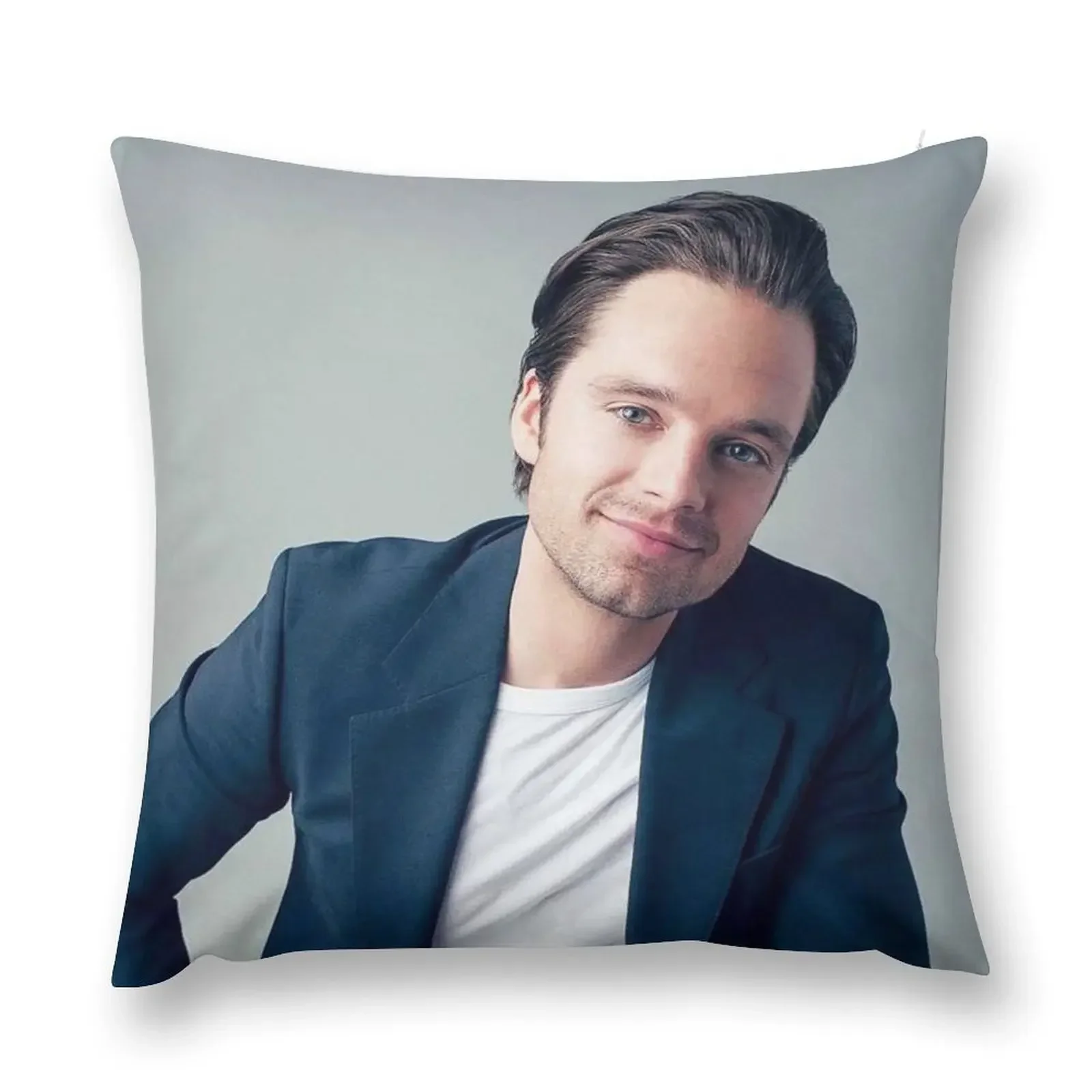 

Sebastian Stan Throw Pillow christmas ornaments 2025 Pillowcases pillows decor home Cushion Cover Luxury pillow