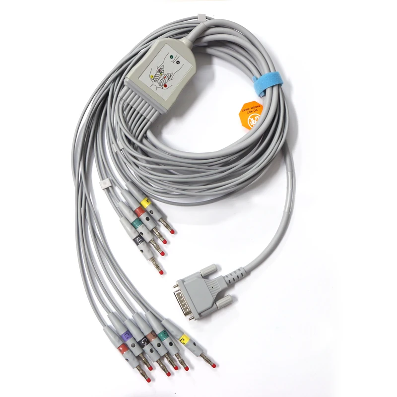 Compatible a variety of one-piece ECG  EKG cable