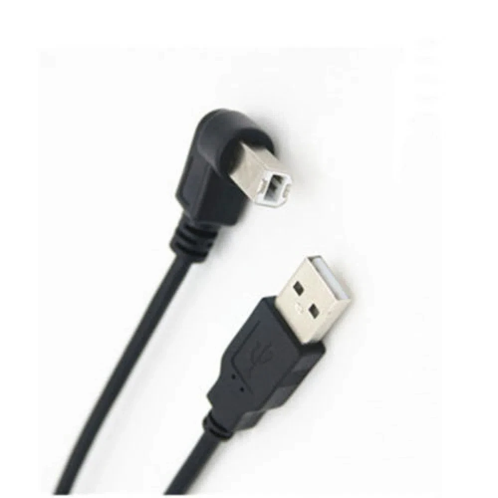 3m USB 2.0 A Male to USB B Male 90 Degree Right Angle Printer Scanner Cable