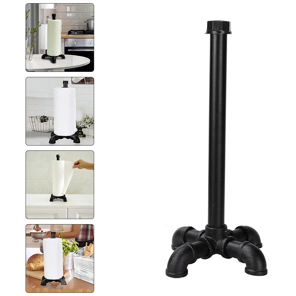 

Decorate Industrial Wind Roll Stand Paper Towel Holder Vintage Toilet 3300X1600X1600CM Iron Tissue Holders Storage Rack