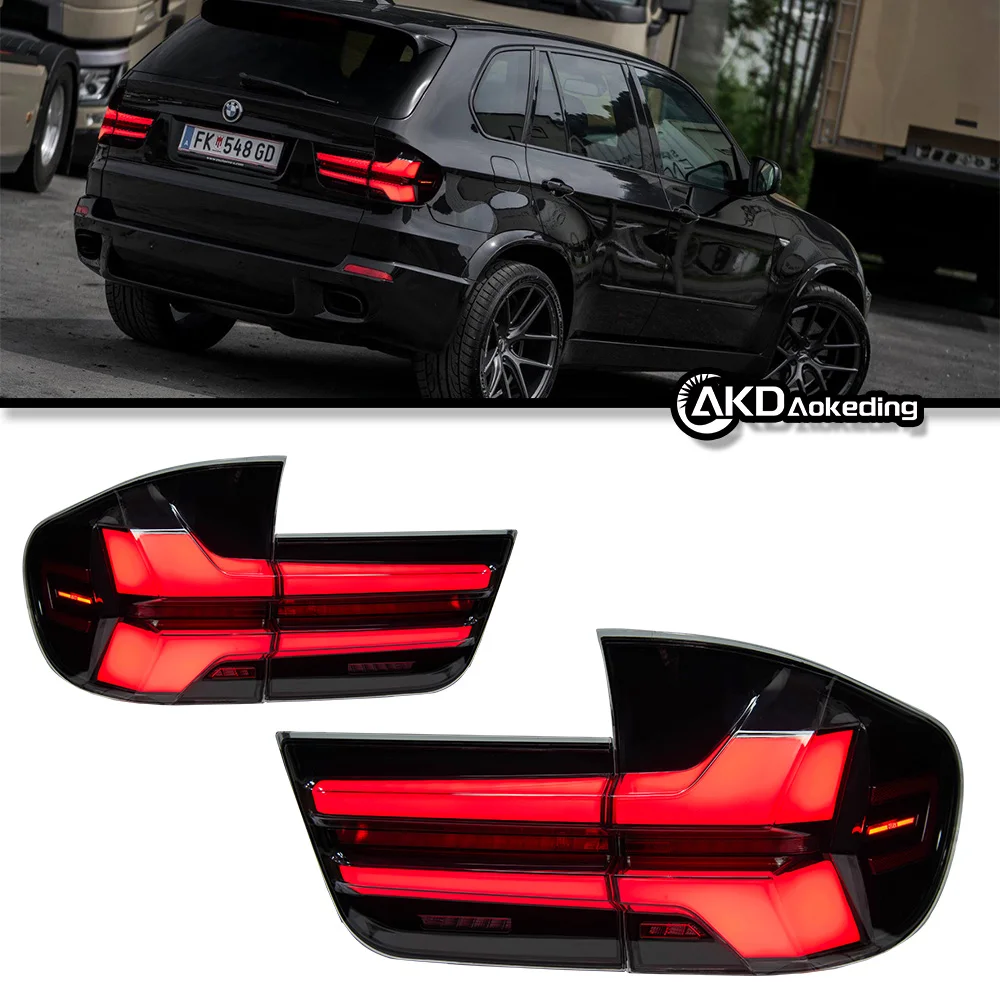 Car Lights for BMW X5 E70 2007-2013 LED Auto Taillight Assembly Upgrade 2023 High Configure Design Signal Lamp Tool Accessories