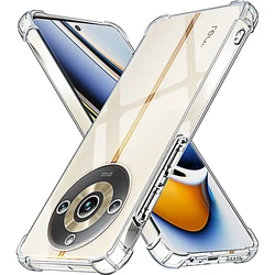 Phone Case for Realme 11 10 9 8 7 6 Pro C53 C55 C30 C35 C33 C31 Narzo 60 50 30 Gt Neo 5 Se 3t 2t 3 Transparent Clera Back Cover