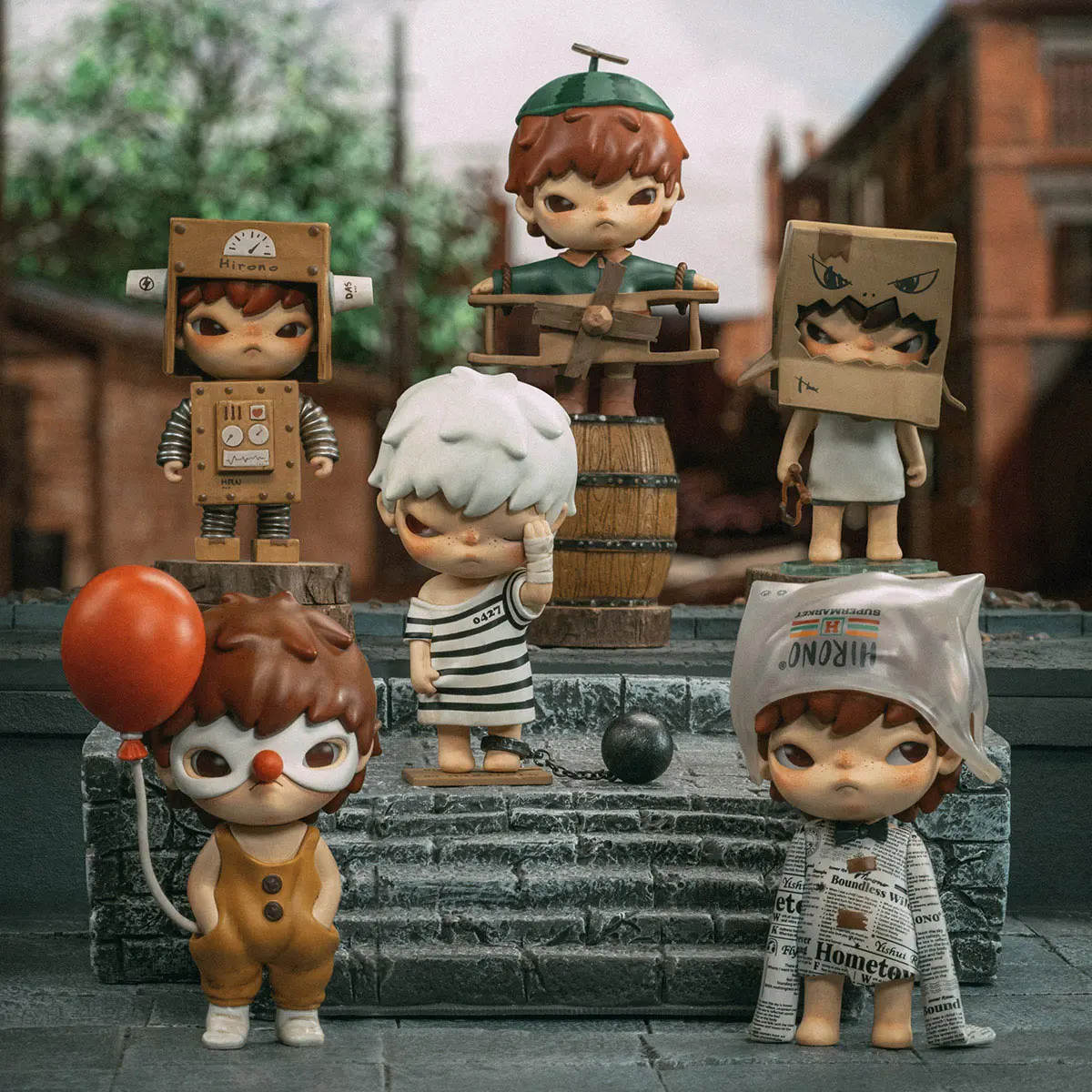 

POP MART HIRONO Little Mischief Series Blind Box Toys Kawaii Anime Action Figure Model Doll Mystery Box Home Decor Surprise Box