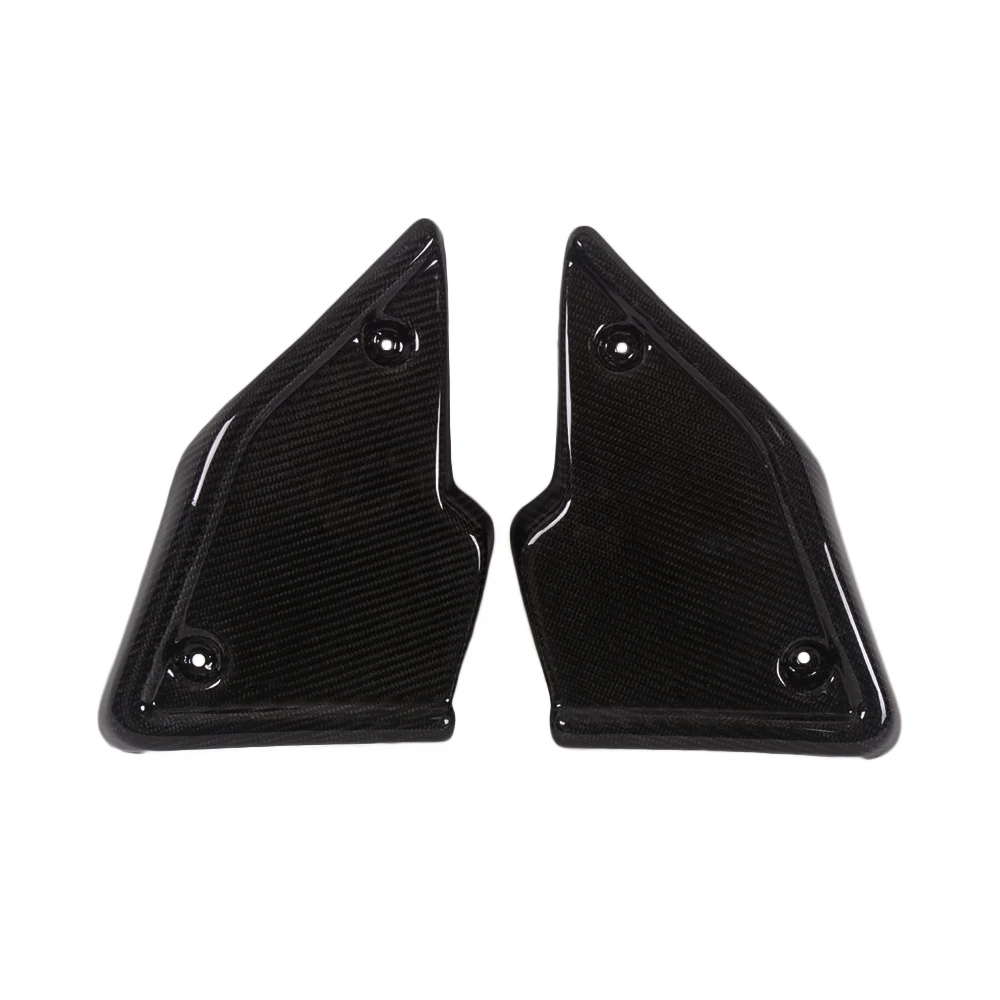 

Motorcycle Carbon Fiber Rear Side Panels Frame Cover for Suzuki SV650 SV 650 Cafe Racer Exhaust Pipe Support Refitting