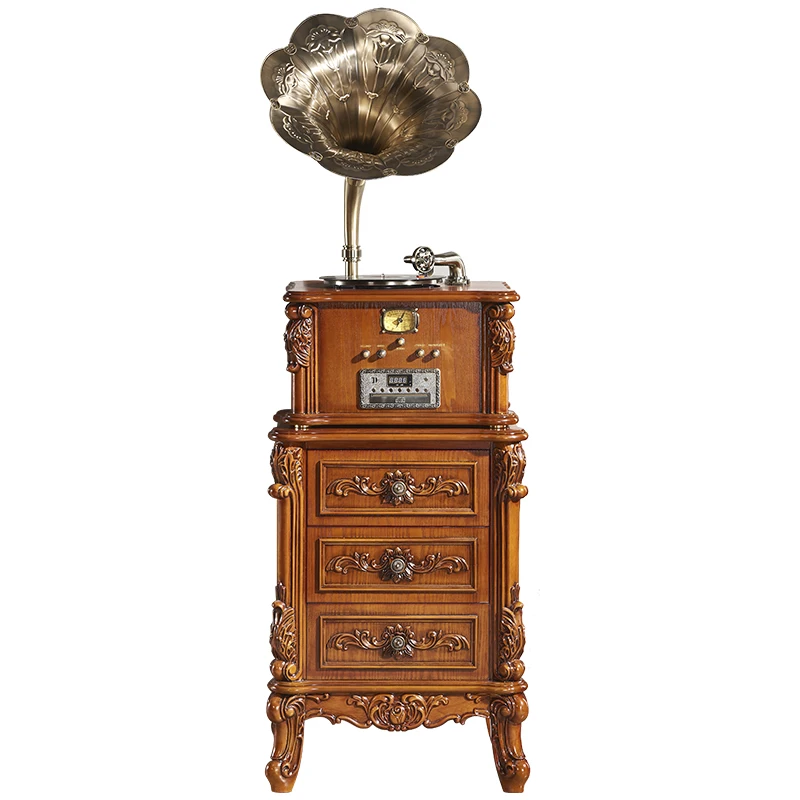 

Best Seller Professional Manufacturer Hifi Sound Multifunction 3-speeds Vintage Retro Vinyl Record Player Bluetooth Phonograph