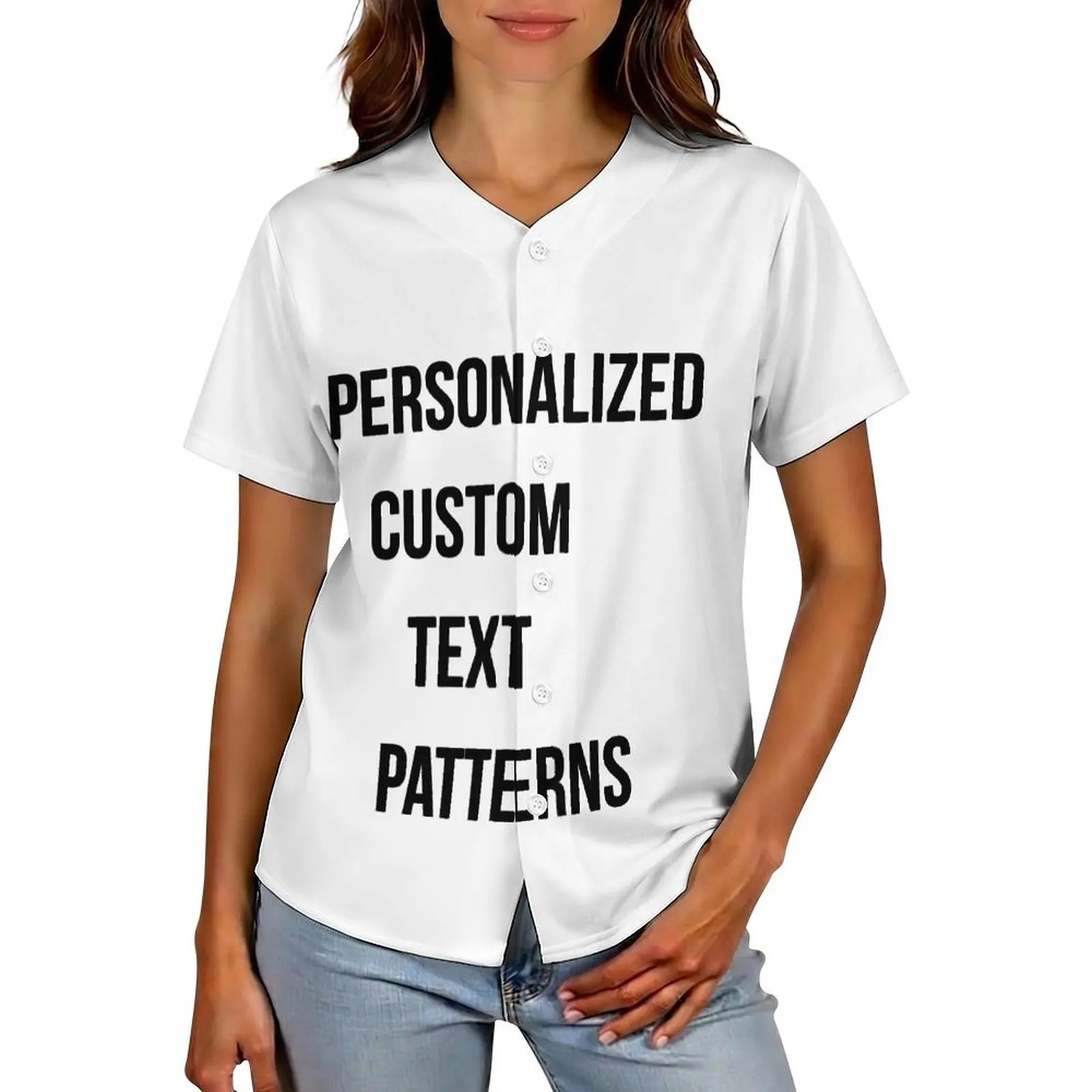 Personalized Vintage Style Baseball Jersey Customizable Team Name Number Retro Hip Hop Baseball T Shirts