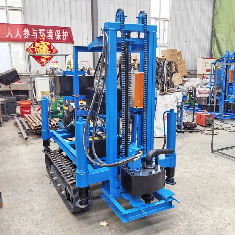 Customized 35HP Precision Hydraulic Drill 120m Diesel High-Efficiency Water Well Drilling Rig