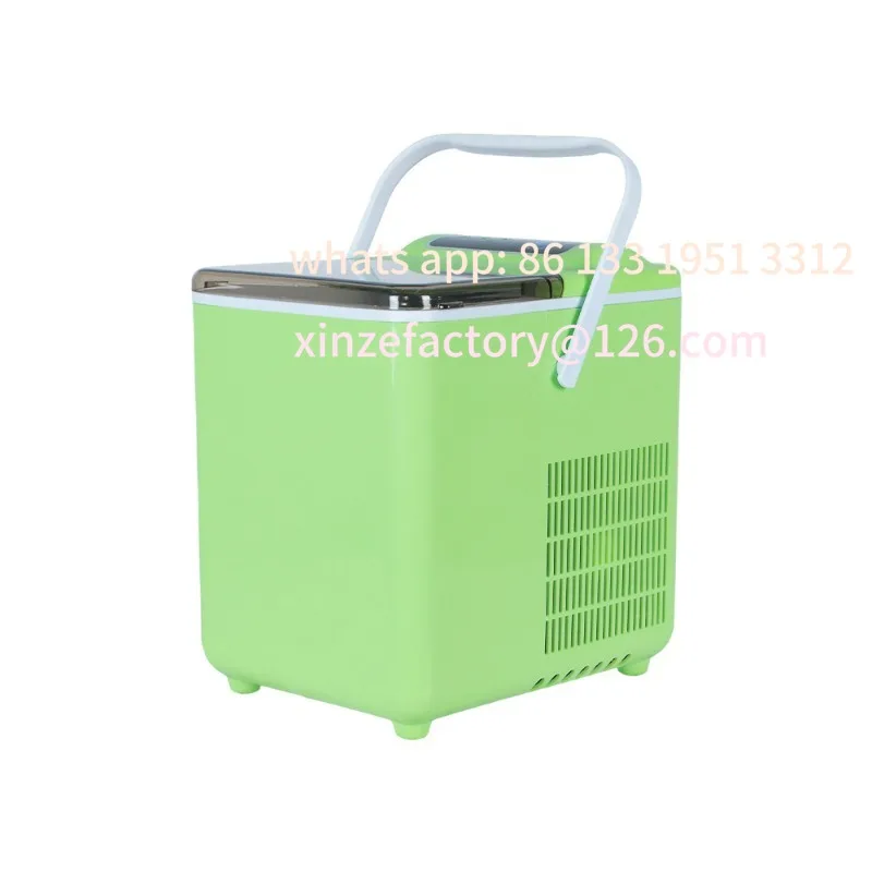 

Automatic cleaning ice machine household mini ice cube machine low power small portable dormitory