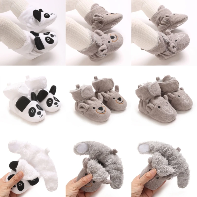 

New Cute Animal Baby Shoes Soft Sole First Walkers for Newborn Boys Girls 0-18 Months