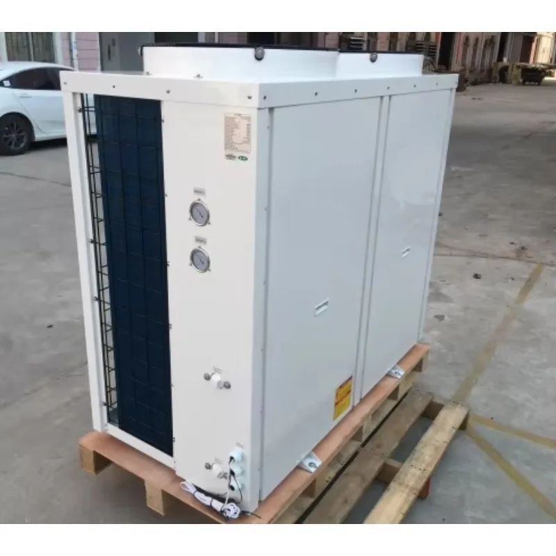 Folansi 45kW  Air Source  Heat Pump 60 Degree Outlet Water Heater with R32 Refrigerant for Hotels Outdoor Use Metal Housing