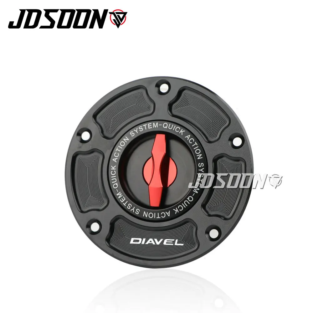 For DUCATI DIAVEL X DIAVEL XDIAVEL /S 2011-2018  DIAVEL V4 2023 Motorcycle Accessories Fuel Gas Cap Tank Cover CNC Aluminum